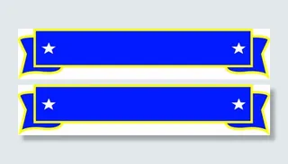 兰飘带-兰标题框