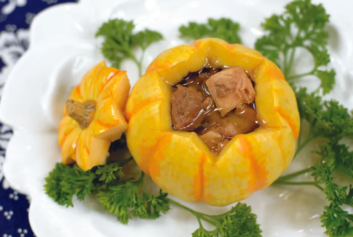  金瓜牛肉 