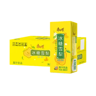 康师傅冰糖雪梨  2超市商品白底图免抠实物摄影png格式图片透明底