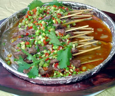 0464铁板羊肉串 0464铁板羊肉串
