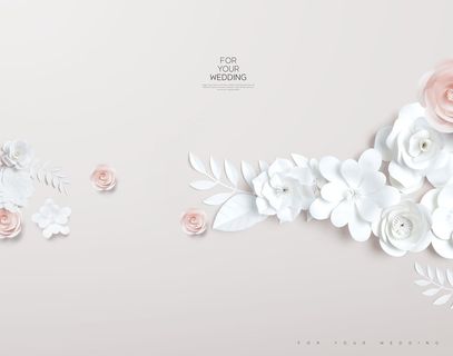 设计结婚婚礼素材