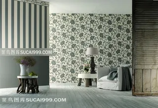 欧美室内效果图灰调