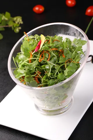 三叶香拌虫草花