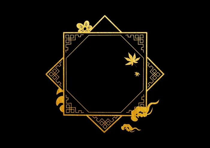 窗花风格剪纸 剪纸风元素psd模版下载