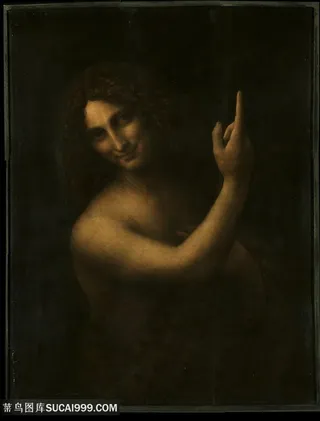 达芬奇时尚人物油画装饰画