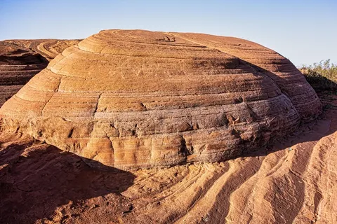 陕西靖边波浪谷 陕西靖边波浪谷