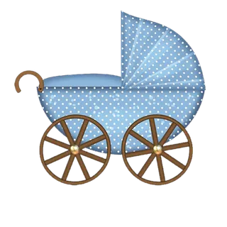 婴儿推车卡通