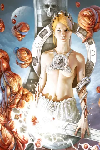 欧美女神科幻画动漫图片