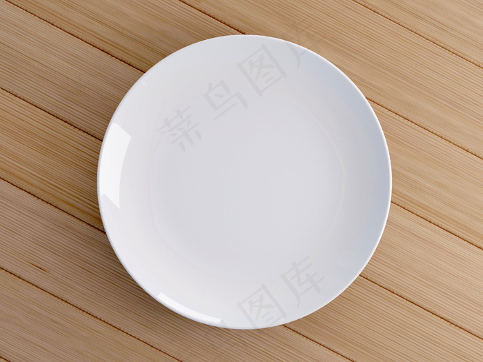 白色餐盘高清图片