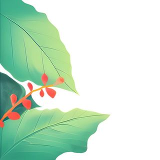 叶子草丛绿叶免抠