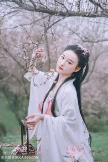 桃枝古装美女图片