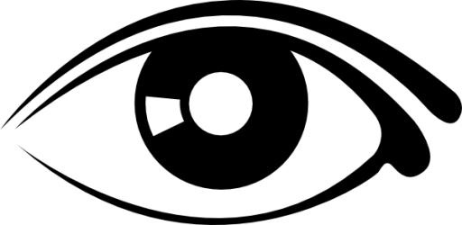 眼睛 PNG免抠(600x293)