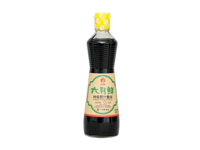欣和酱油六月鲜2超市商品白底图免抠实物摄影png格式图片透明底