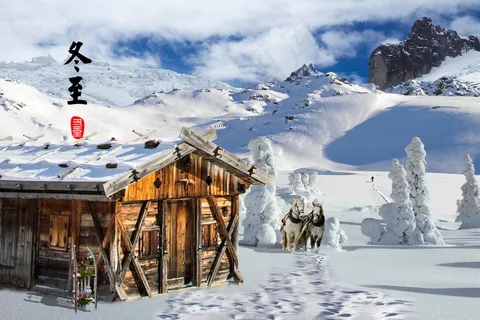 24节气之冬至图片 24节气之冬至图片