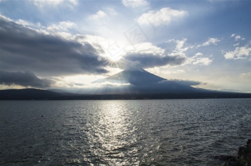 日本富士山图片