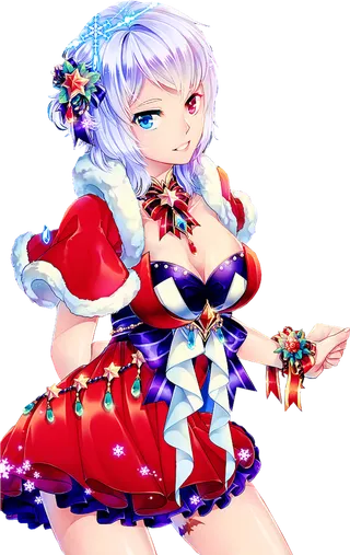 性感卡通女孩素材简笔