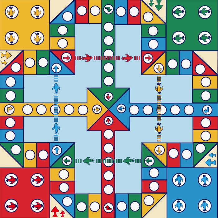 飞行棋矢量