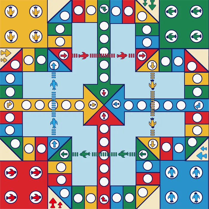 飞行棋矢量