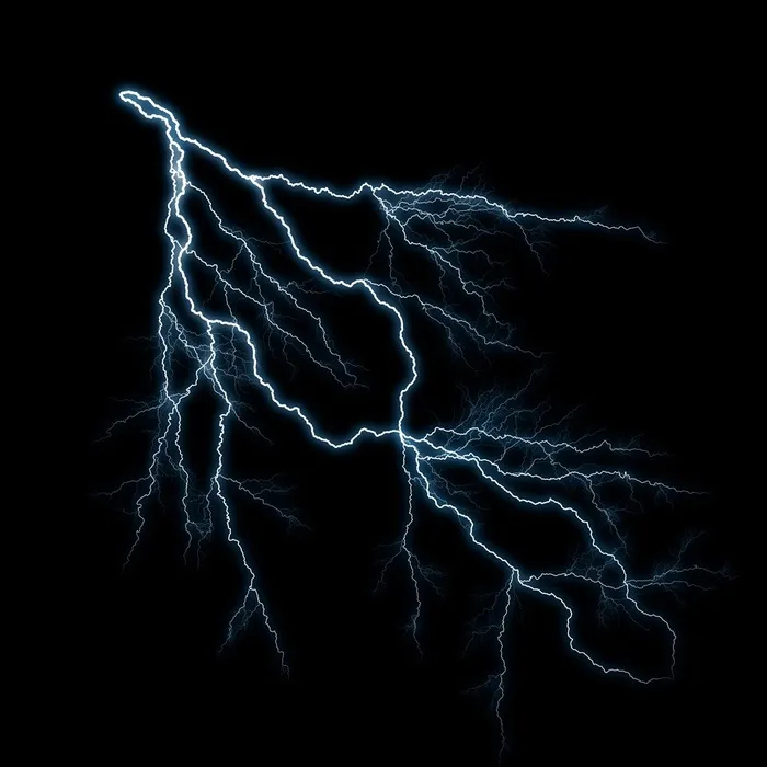 酷炫的天空闪电