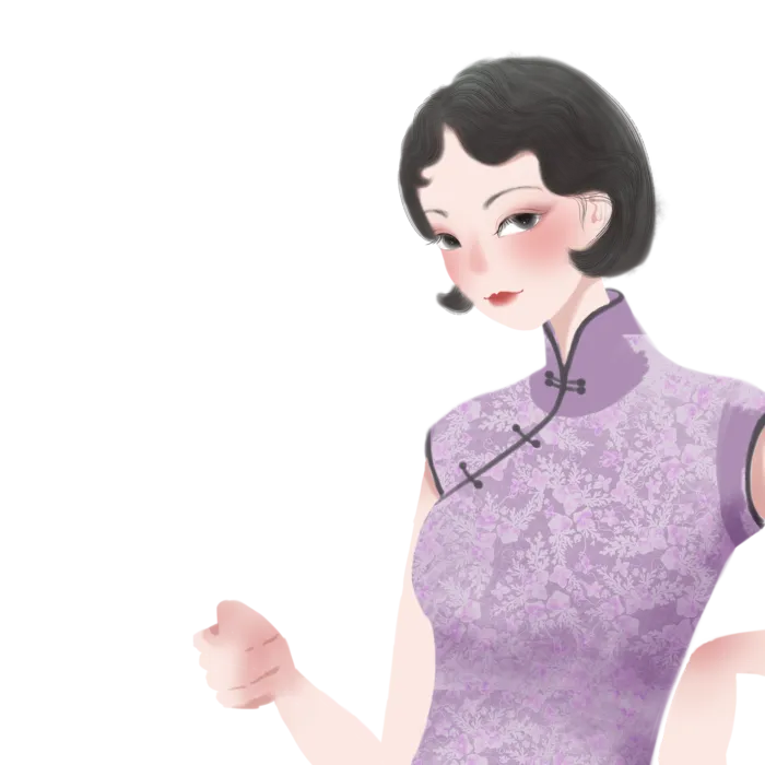 传统旗袍美女 (135)