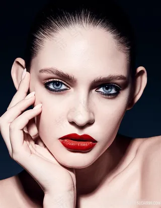 化妆品模特美容