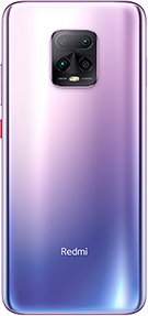 redmi 10x pro 5g紫色背面psd模版下载