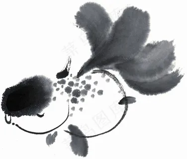 国画鱼虾蟹龟高清jpg素材 国画鱼虾蟹龟高清jpg素材