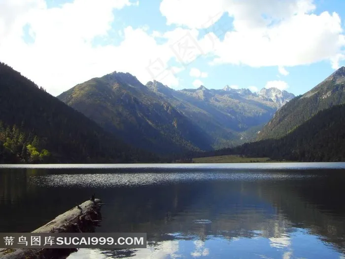 四川九龙伍须海风景图片