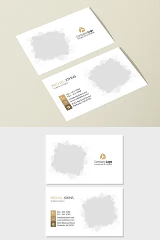 个人名片  商务名片  简约名片 名片模板