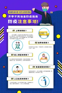 医疗学校园防疫病毒传播疫情防控宣传易拉宝设计模板海报素材 医疗学校园防疫病毒传播疫情防控宣传易拉宝设计模板海报素材