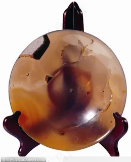 中华传统玉器-褐色的玉璧