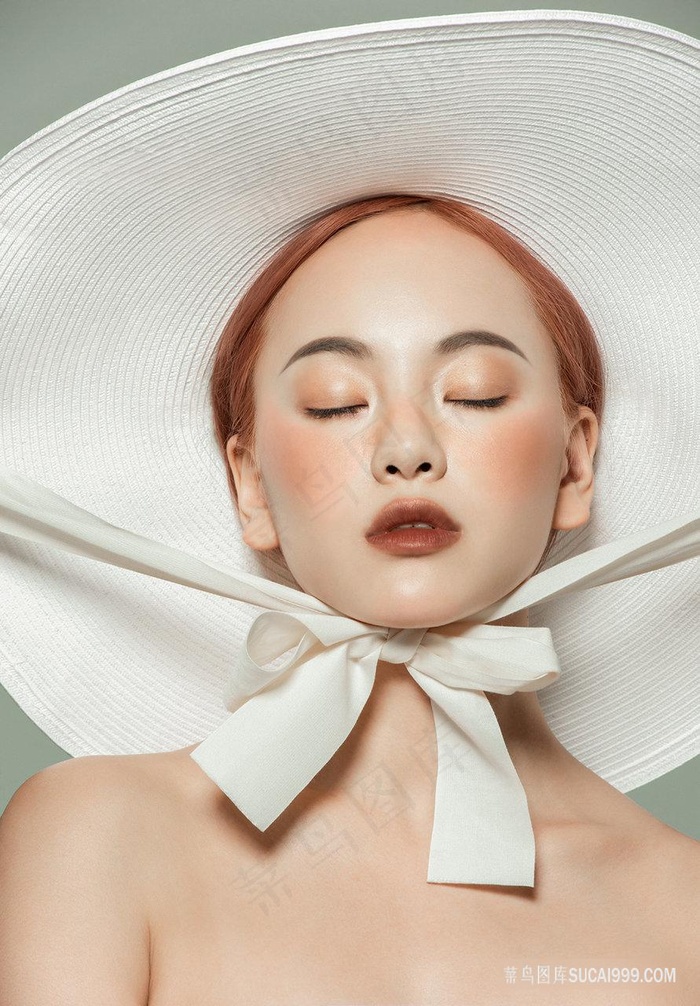 化妆品模特妆容