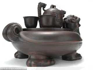 中华传统工艺品-赑屃(霸下)茶桌