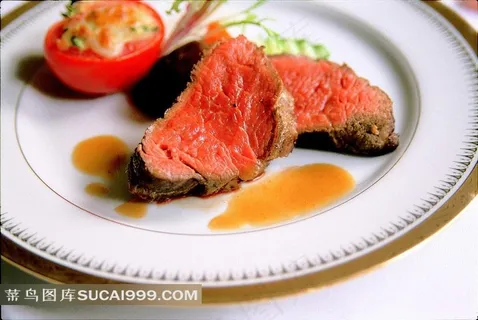 美味诱人的西餐牛排图片