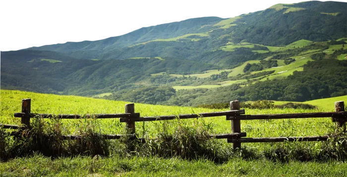 现代农业田地山脉