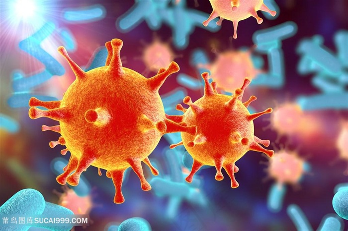 细菌生物研究高清图