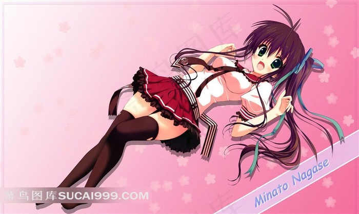 丝袜性感美少女插画