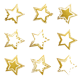 星星|金色|背景|渐变