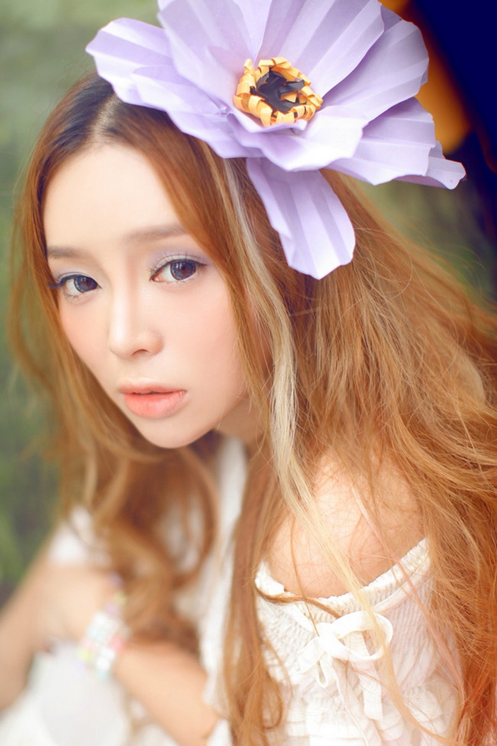 摄影图片人物美女模特照片