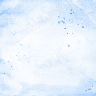 蓝色水彩清新淡雅背景图片