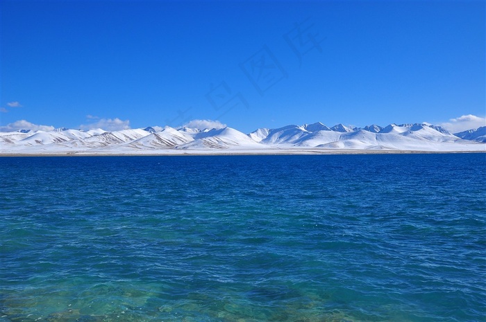 蓝色海洋风景图片