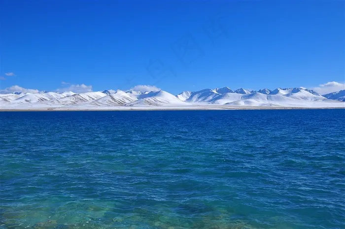 蓝色海洋风景图片
