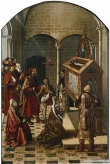 室内士兵人物油画 室内士兵人物油画