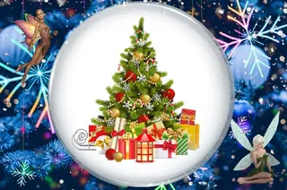 圣诞节冬天背景风景