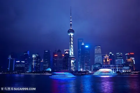 上海夜景炫光炫彩灯光秀高清图片 上海夜景炫光炫彩灯光秀高清图片