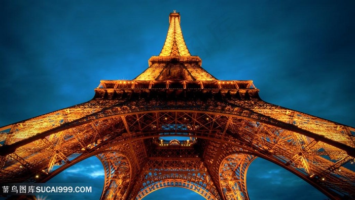 巴黎铁塔美景壁纸