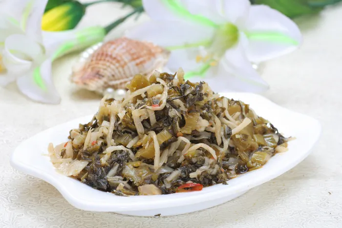 梅菜笋丝  8元