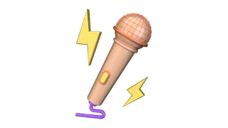 3D乐器培训免抠素材