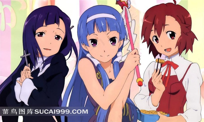 神薙动漫女孩插画