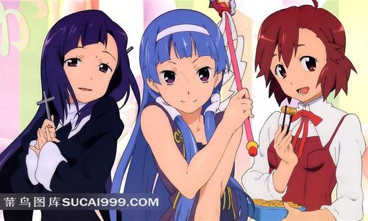 神薙动漫女孩插画